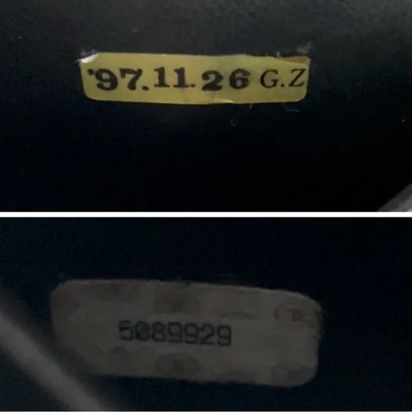 CHANEL Rare 1997 Mirrored Vanity Cosmetic Case / Make Up Bag / Caviar Leather - Picture 16 of 16